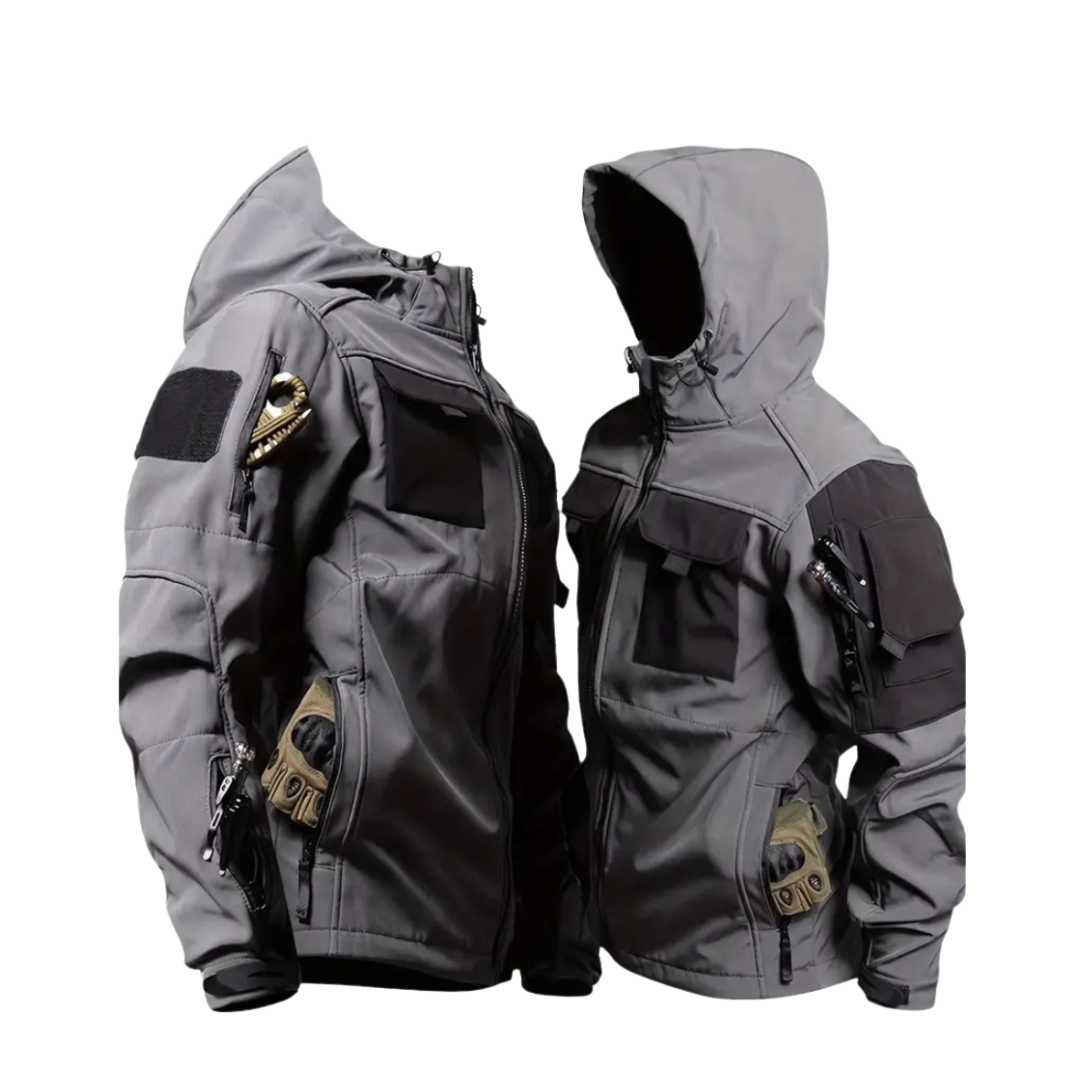 Jason – Veste Tactique Utility avec Doublure en Polaire