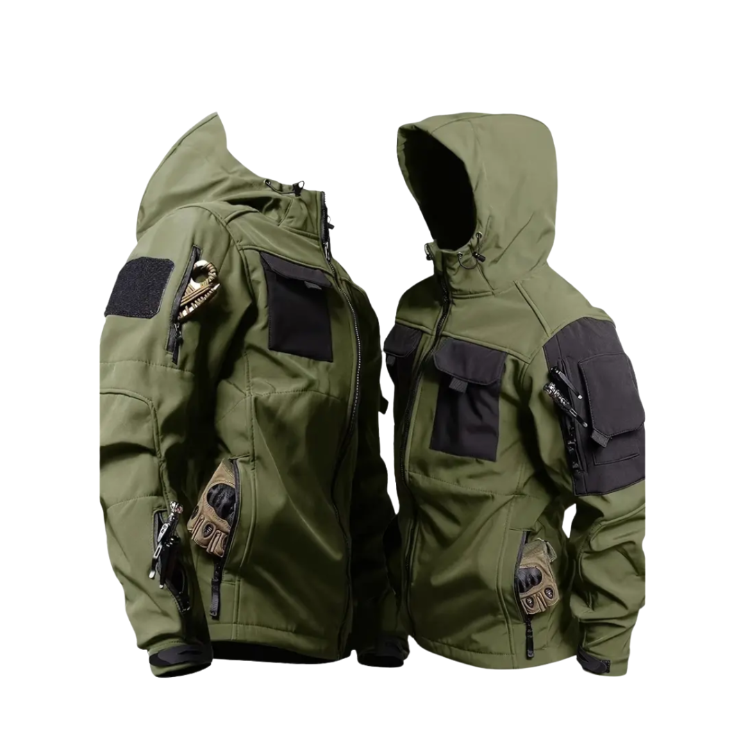 Jason – Veste Tactique Utility avec Doublure en Polaire