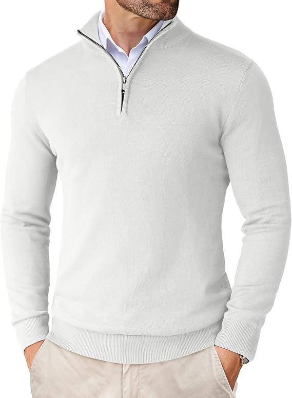 Adrián | Pull à col zippé
