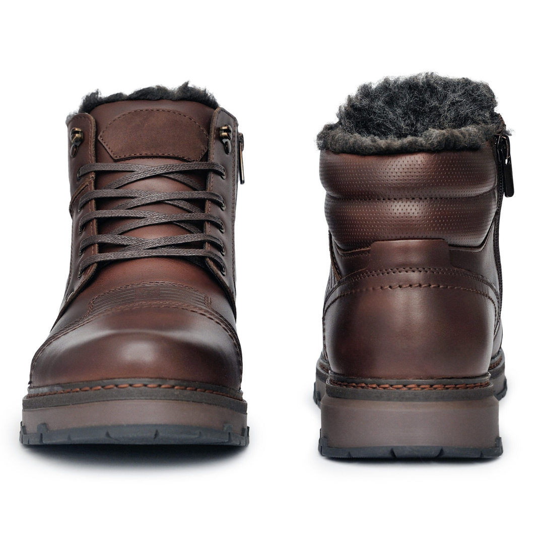Luis | Bottes en cuir d'hiver