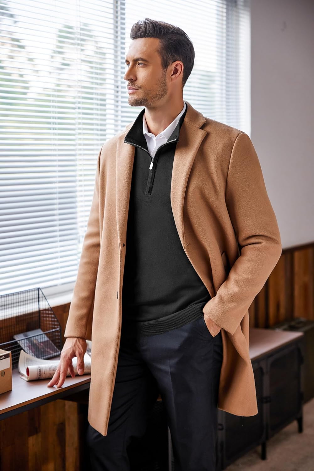 Adrián | Pull à col zippé