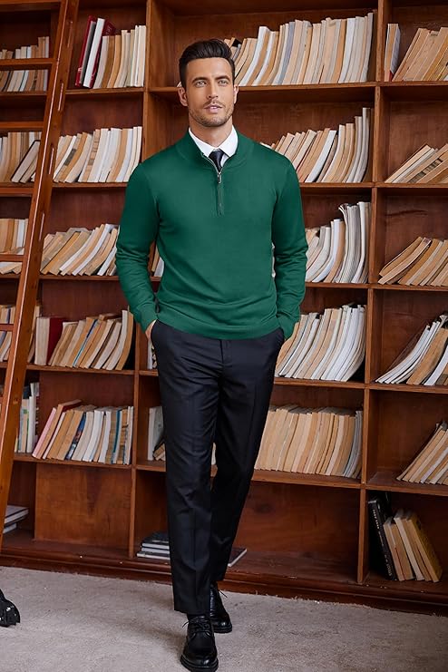 Adrián | Pull à col zippé