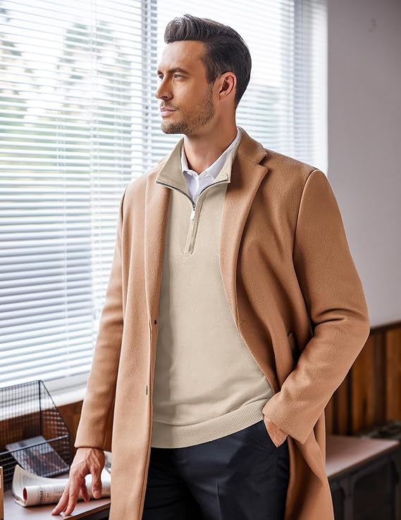 Adrián | Pull à col zippé