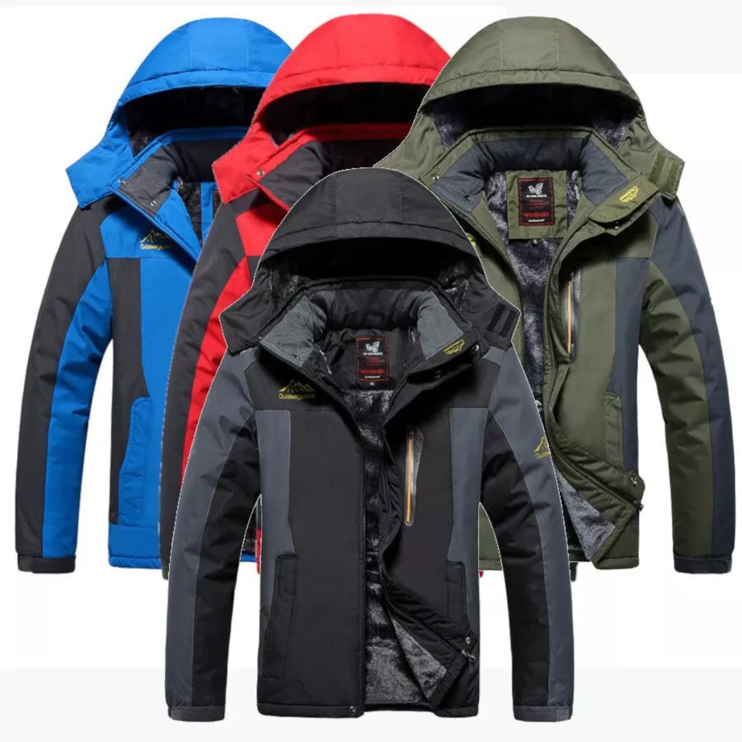 Fred™ – Veste d'Hiver Imperméable et Coupe-Vent