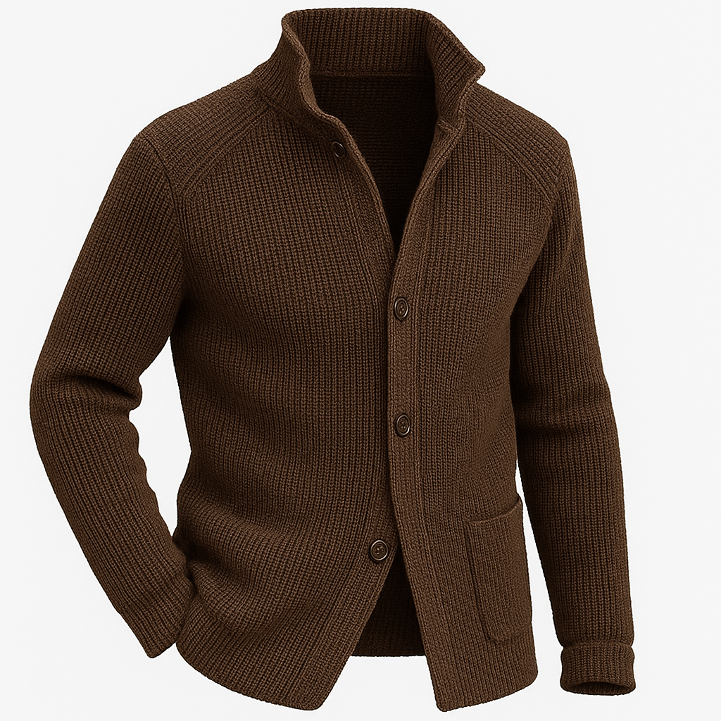 Alejandro | Cardigan Masculin en Tricot Épais