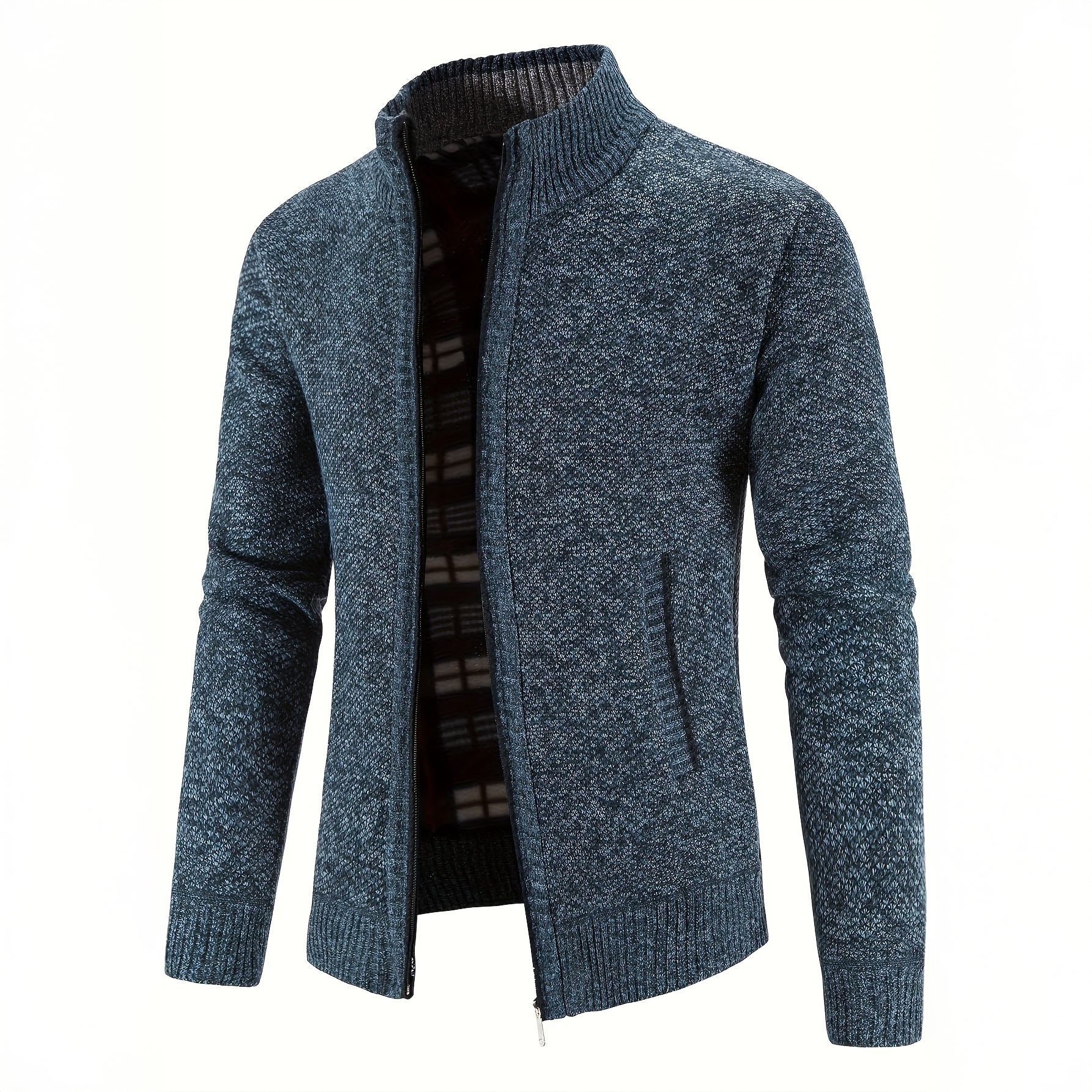 GILET HOMME LUXE AVEC FERMETURE ÉCLAIR