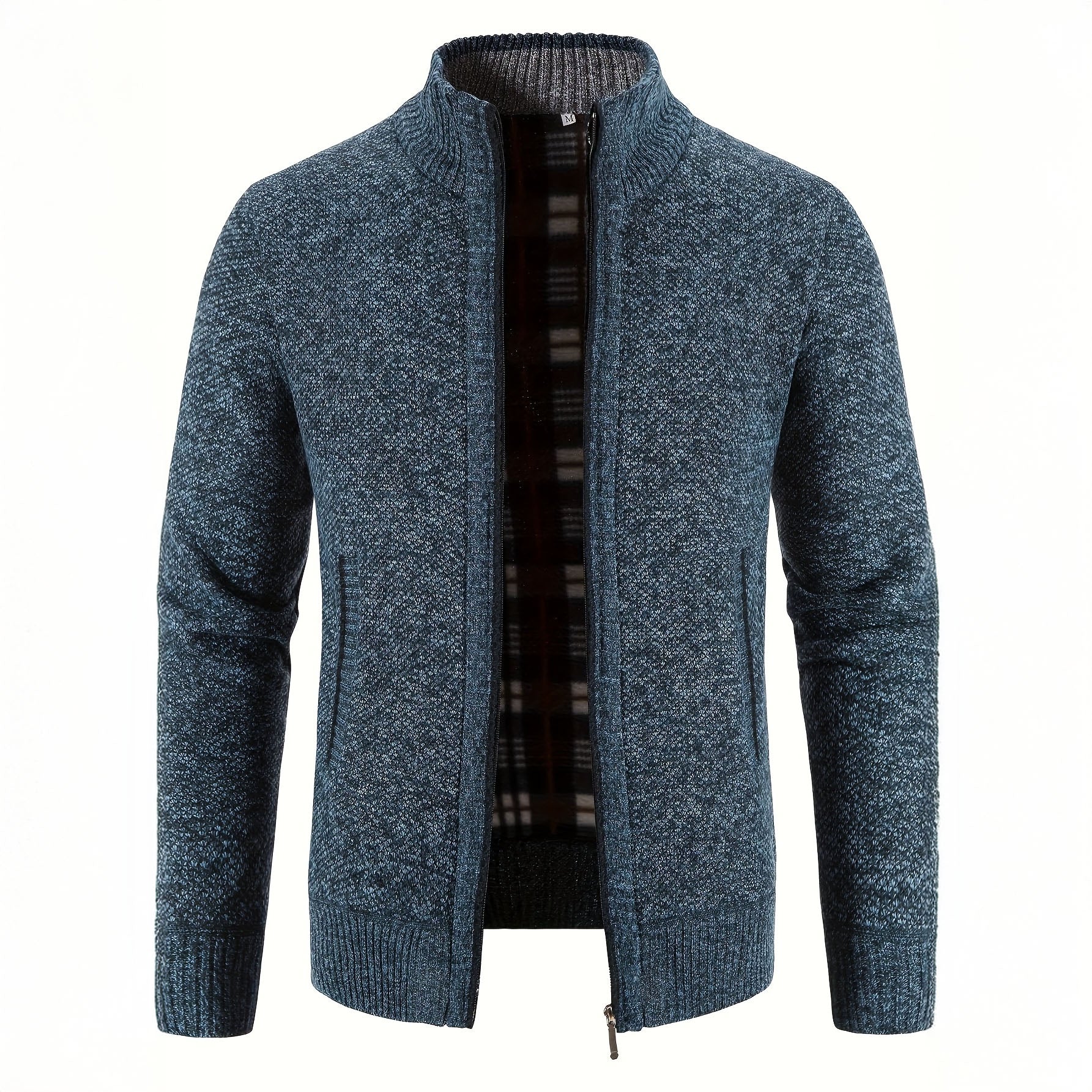 GILET HOMME LUXE AVEC FERMETURE ÉCLAIR