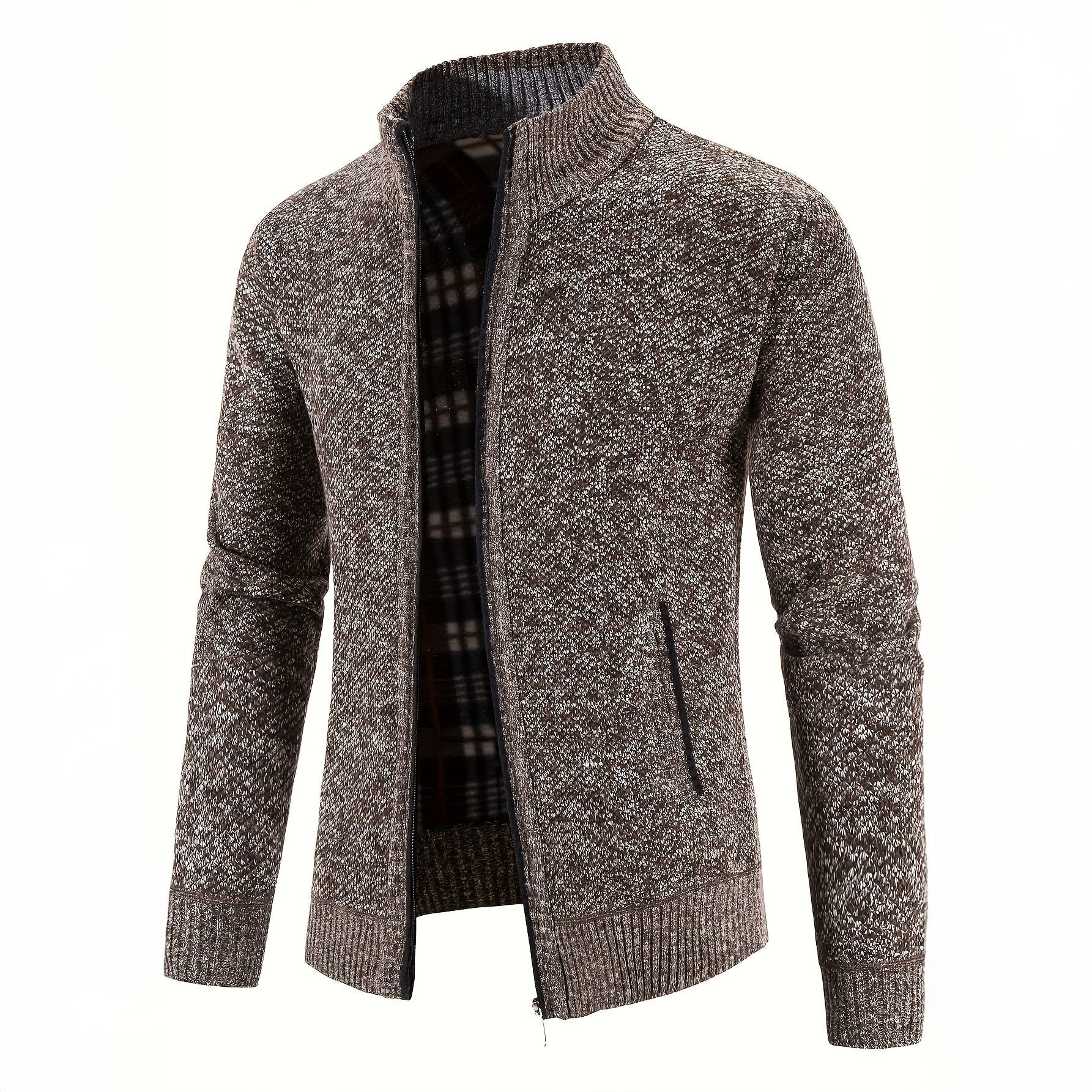 GILET HOMME LUXE AVEC FERMETURE ÉCLAIR