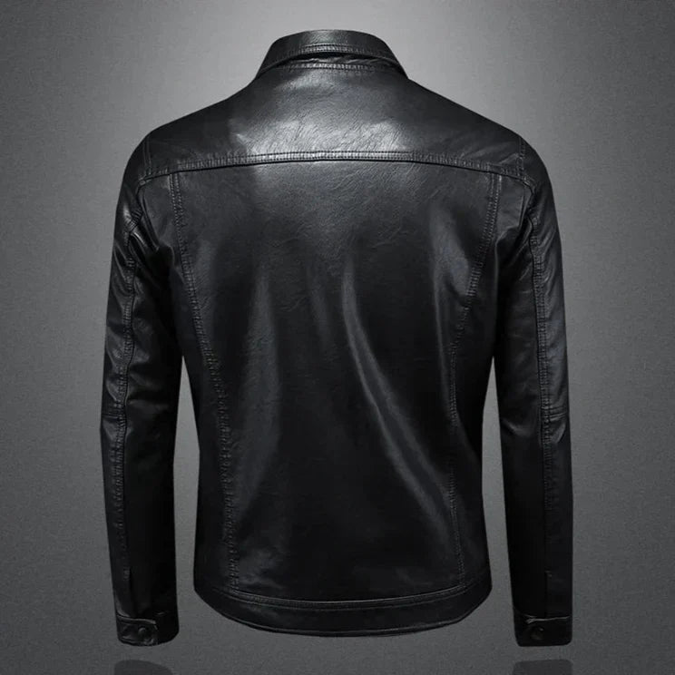 Darius™ | Veste en cuir premium style moto