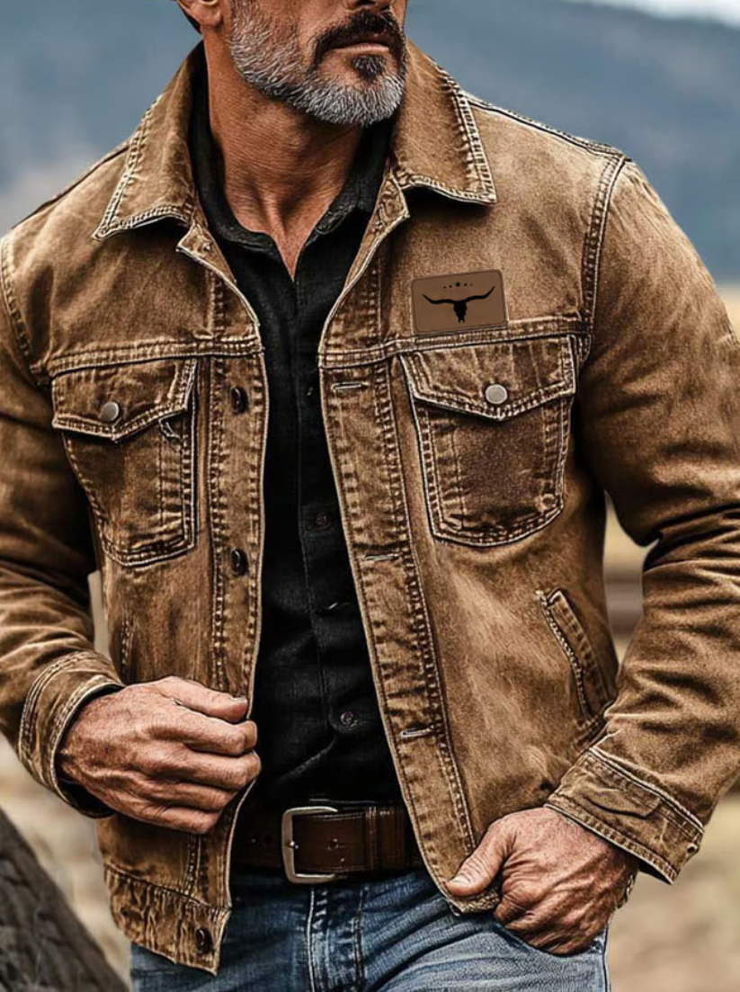 Héctor | Veste vintage style western pour homme