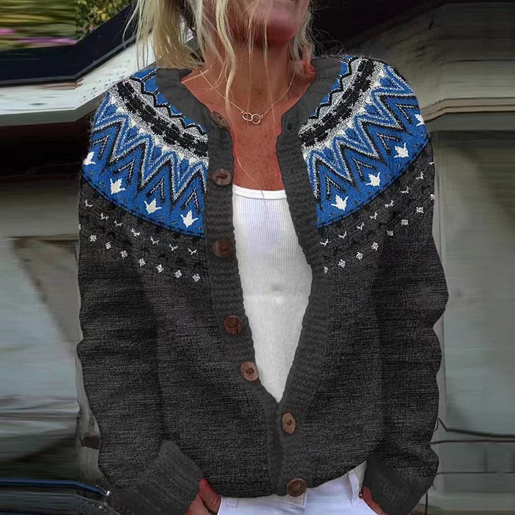 Jade | Pull en laine vintage islandais