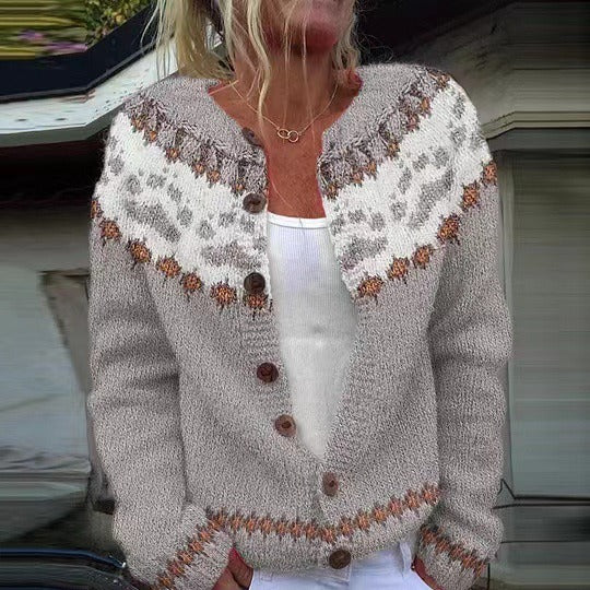 Emery | Pull en tricot vintage islandais
