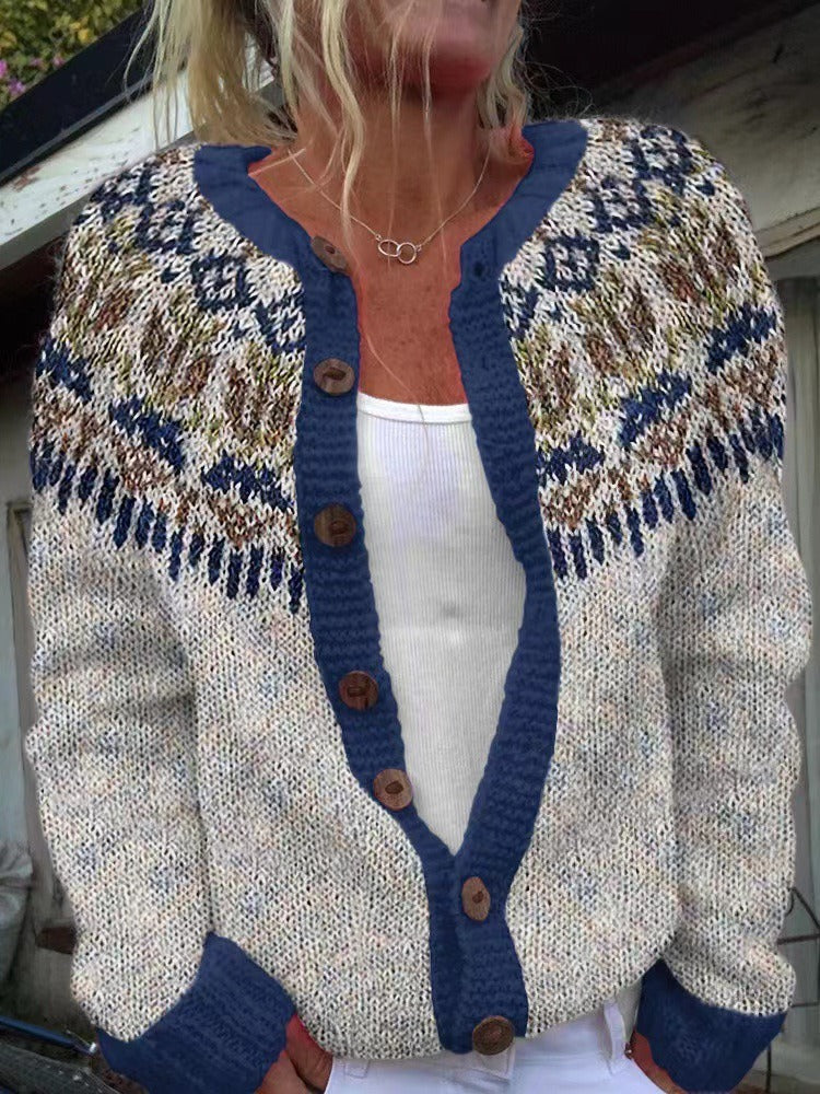 Hailey | Pull en tricot vintage islandais