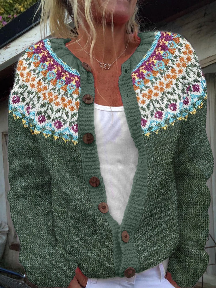 Alice | Pull en laine islandais vintage