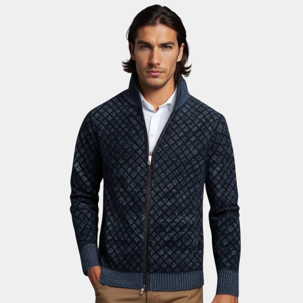 GILET HOMME PREMIUM EN MATÉRIAU DOUX