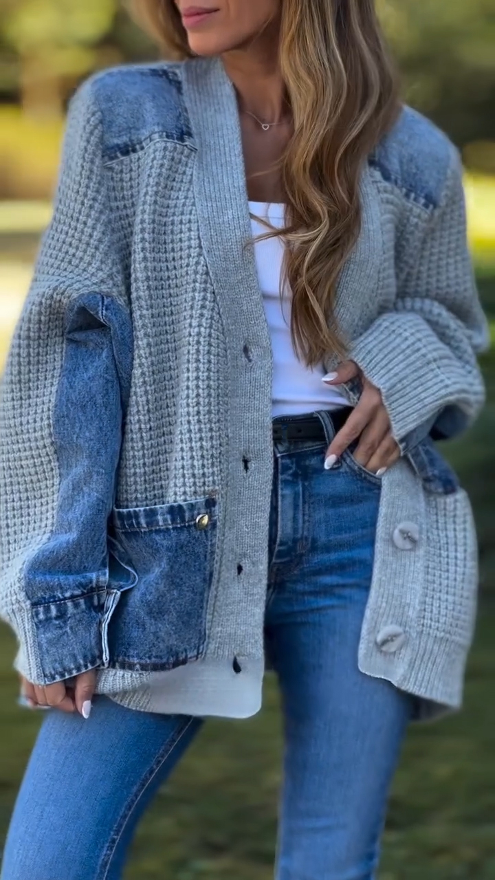 Marta | Cardigan en Jean
