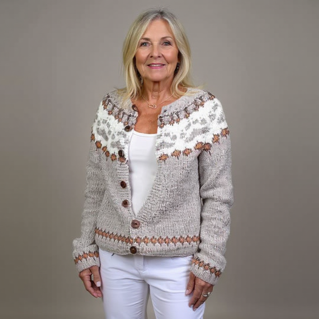 Emery | Pull en tricot vintage islandais