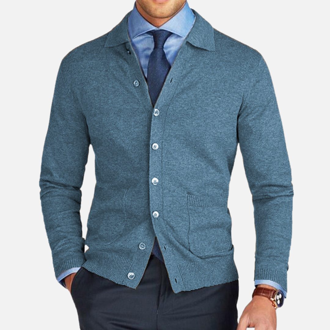Pascal | Cardigan Élégant en Tricot pour Homme
