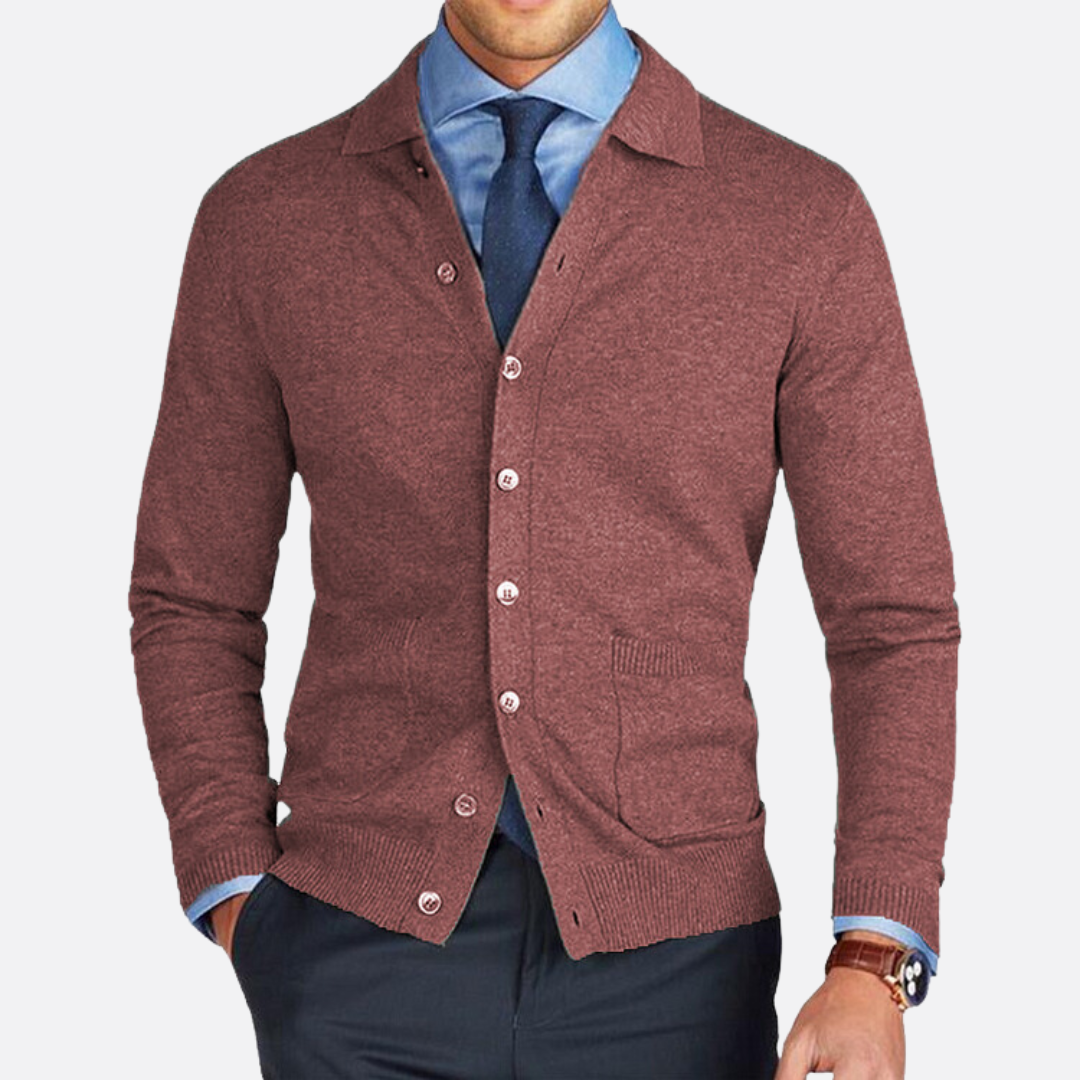 Pascal | Cardigan Élégant en Tricot pour Homme