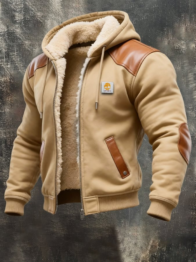 Veste Vintage Homme avec Capuche