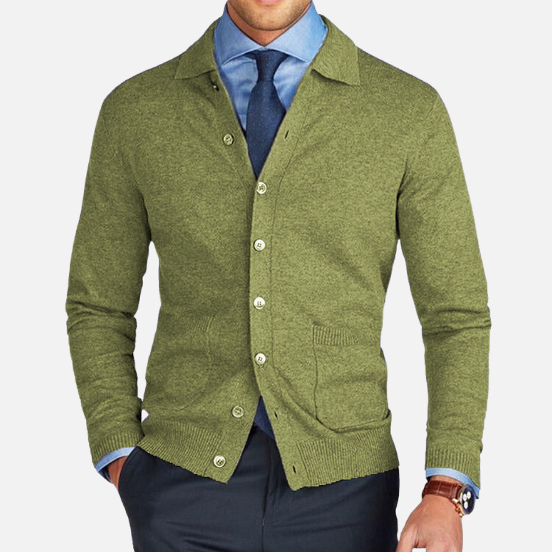 Pascal | Cardigan Élégant en Tricot pour Homme