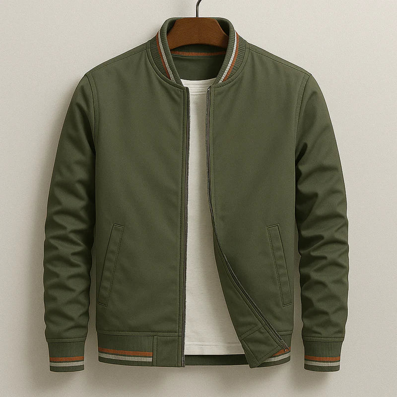 Maverick™ – Veste Bomber Rayée