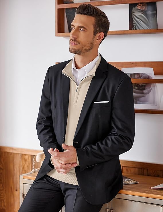 Adrián | Pull à col zippé