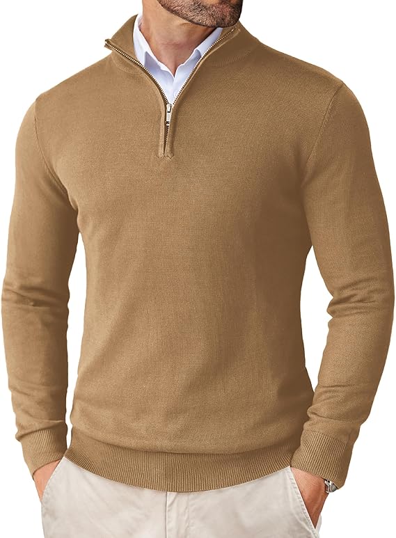 Adrián | Pull à col zippé