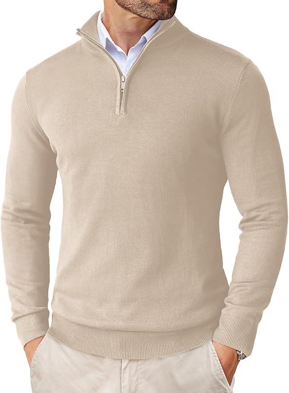 Adrián | Pull à col zippé