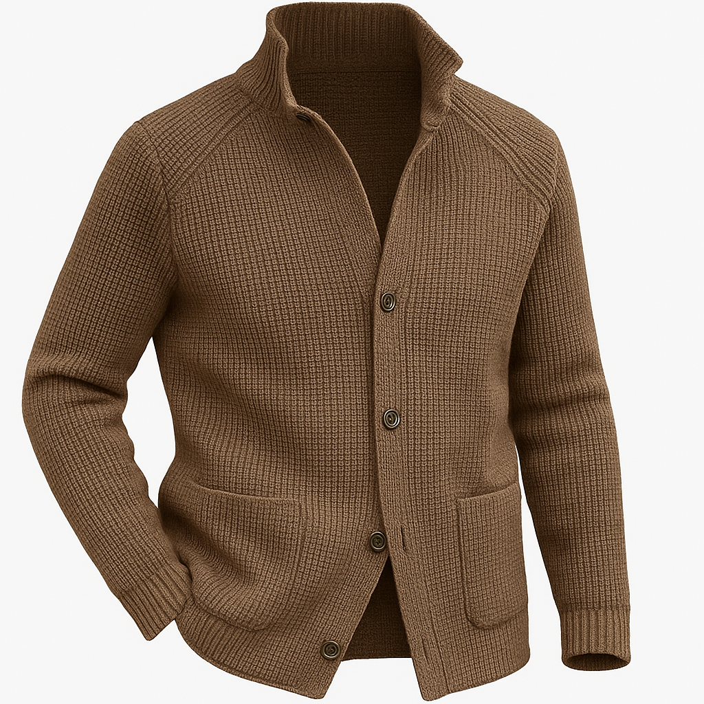 Alejandro | Cardigan Masculin en Tricot Épais
