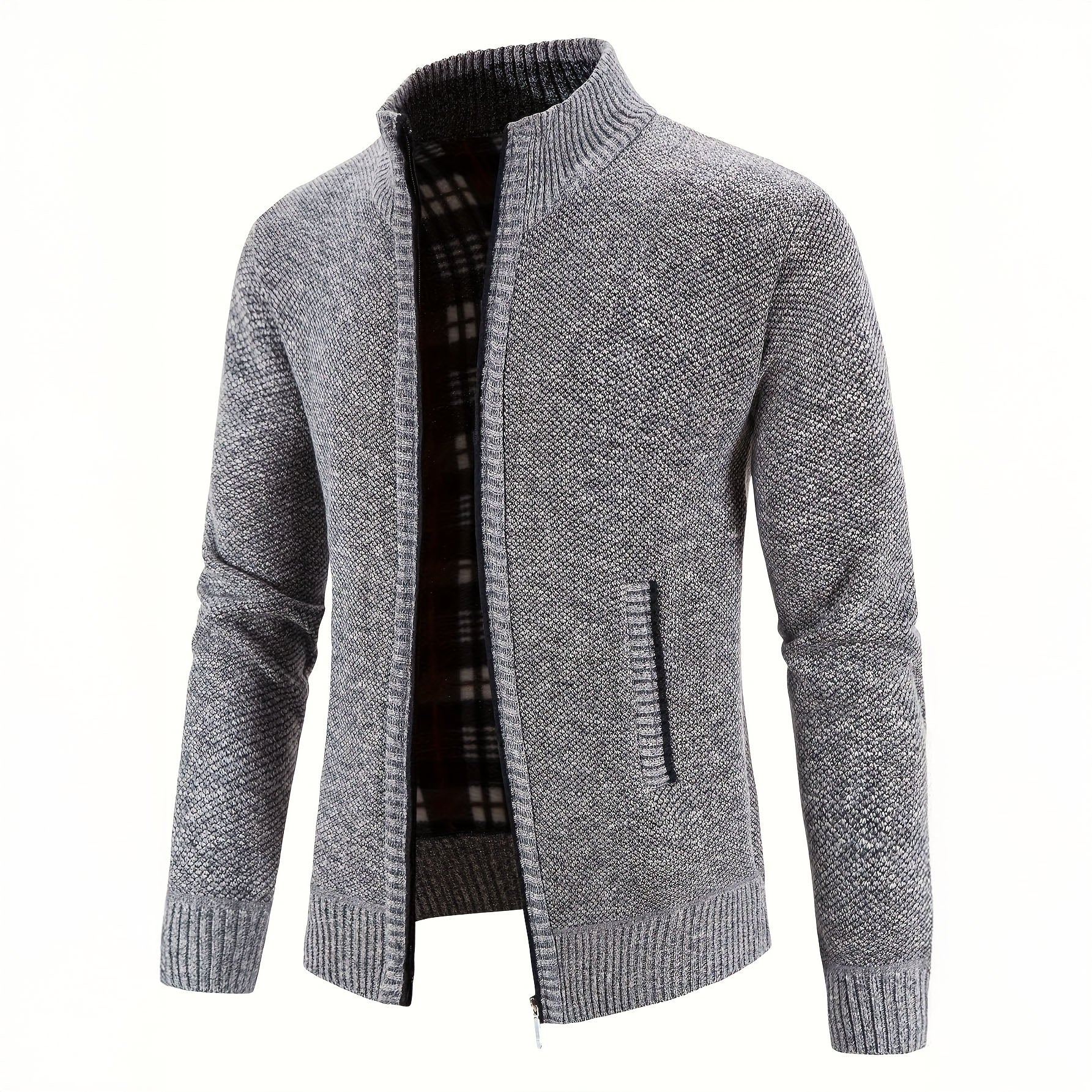 GILET HOMME LUXE AVEC FERMETURE ÉCLAIR