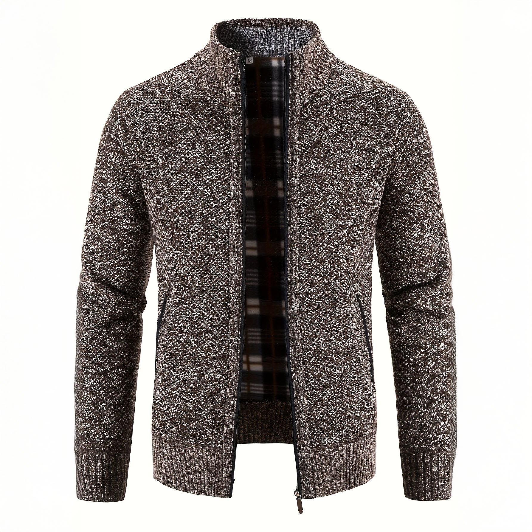 GILET HOMME LUXE AVEC FERMETURE ÉCLAIR