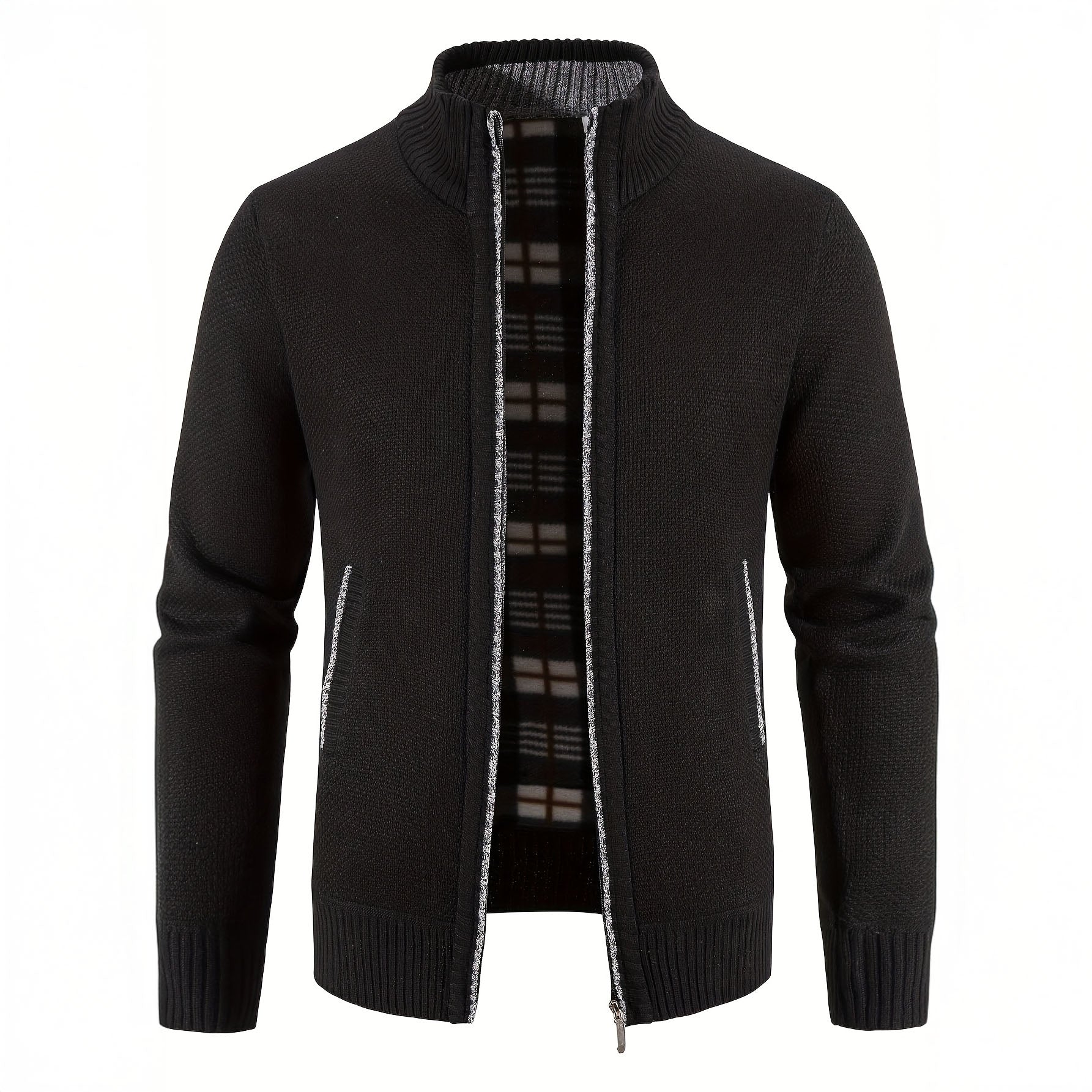 GILET HOMME LUXE AVEC FERMETURE ÉCLAIR