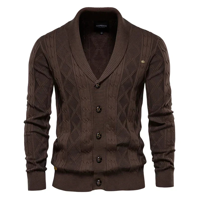 Aurea | Cardigan pour Homme avec Fermeture à Boutons